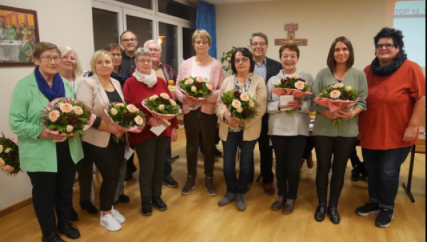 Mitgliederversammlung: Kirchliche Sozialstation Hardheim-Höpfingen-Walldürn ehrt treue Mitarbeiter – Trotz Pastoral 2023 Fortbestand nicht gefährdet